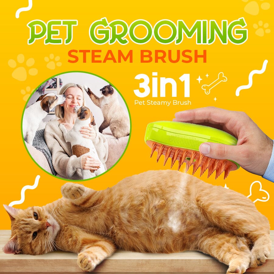 Paws & Claws™STEAMY BRUSH 3-IN-1