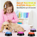 Load image into Gallery viewer, Paws & Claws™Voice Recording Button Pet Toys
