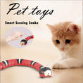 Load image into Gallery viewer, Paws & Claws™Smart Sensing Snake Interactive Cat Toys
