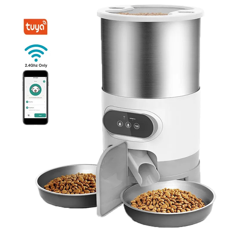 PAWS & CLAWS™AUTOMATIC luxury CAT FEEDER